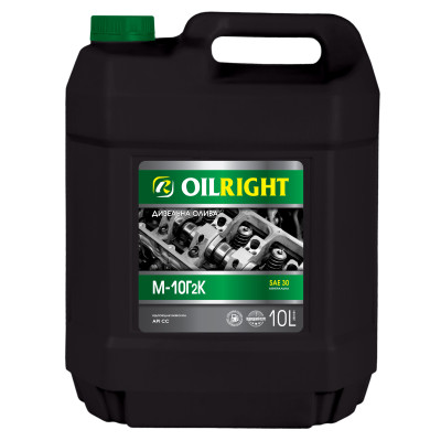 Олива моторна OIL RIGHT М10Г2К 10л